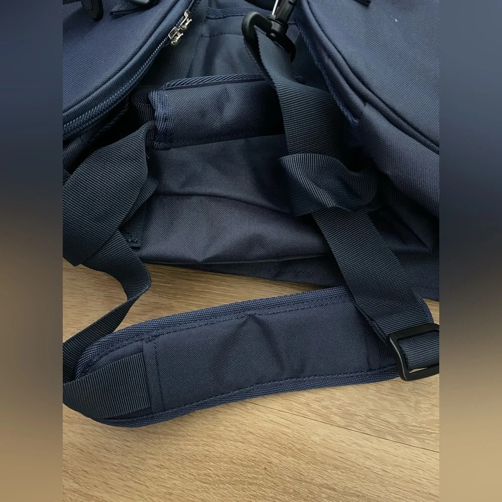 Bella Russo navy blue duffle bag